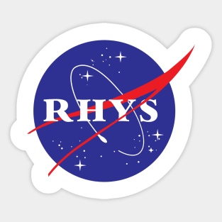 Nasa - Rhys Sticker